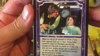 Star Wars CCG  Special Edition Starter deck openings [upl. by Naz]