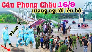 Trực tiếp Pháp Y mang người thứ 2 lên bờ Cầu Phong Châu quá căng thẳng chạy [upl. by Elleron]