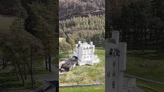 Cinematic  Spring Flowers at Braemar Castle Aberdeenshire Scotland  DJI AIR3 4K  SHORT drone [upl. by Erreid]