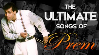 Most Popular Hit Songs Of Salman Khan  The Ultimate Prem Of Bollywood [upl. by Egroej]