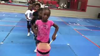 Amazing Drum line solos from Atlanta Drum Academy Mini Drummers [upl. by Esilana671]