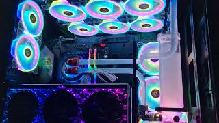 Cooler Master HAF 700 EVO Full RGB 4080 Setup [upl. by Bethany]