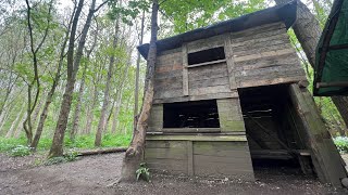 Building a Pallet Wood Cabin from Start to Finish [upl. by Nickles335]