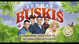 Sommarbuskis 2022 Vallarnas 25 års jubileum [upl. by Esenaj]