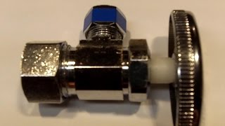 How to Fix a Leaky ShutOff Valve in Seconds [upl. by Larimore]