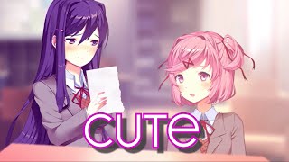 Yuri and Natsukis Cute Agreement DDLC Voiced Animatic [upl. by Bowman]