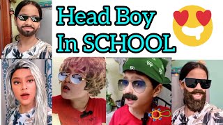 School HEAD Boy 😂  SCHOOL LIFE  happyanayavlog [upl. by Cross]