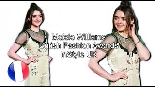 Maisie Williams aux British Fashion Awards 2017 VOSTFR [upl. by Yennek]