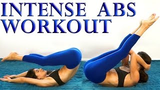 Killer Ab Challenge Intense 20 Minute Extreme Abs At Home Workout For Women [upl. by Dnilasor]