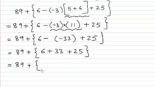 Complex sums on Order of Operations BEDMAS  PEMDAS  BODMAS [upl. by Ettelloc213]