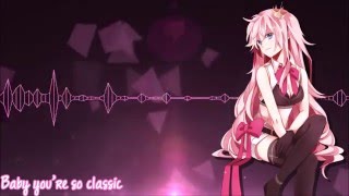 Nightcore  Classic  Lyrics [upl. by Dorreg]