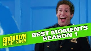 Season 1 BEST MOMENTS  Brooklyn NineNine [upl. by Acirtal]