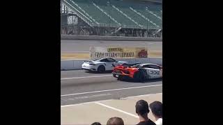 2017 Porsche 911 Turbo S vs DDE Lamborghini Aventador SVJ  Porsche wins [upl. by Trager558]