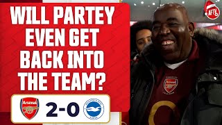 Will Partey Even Get Back Into The Team  Arsenal 20 Brighton Robbie [upl. by Ilatan]