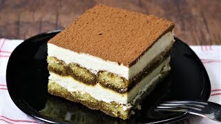 Tiramisu No Eggs No Mascarpone Cheese  STEP by STEP Recipe [upl. by Randi]