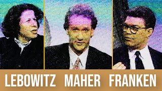 Fran Lebowitz Al Franken Bob Berkowitz and Andy Ferguson 1993 [upl. by Ydnelg]