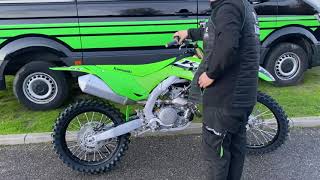 New KX 450 2024  Sound stock [upl. by Ennis]