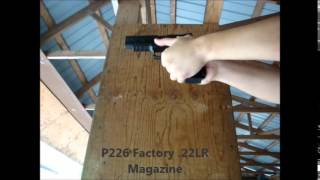 SIG P226 and P229 22LR Magazine Interchangability Test [upl. by Inilahs]