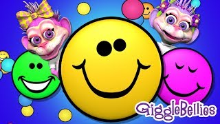 Happy Songs  Nursery Rhymes  GiggleBellies [upl. by Ares]