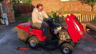 Mountfield Lawn Mower 1530M Starting problem [upl. by Evvy]