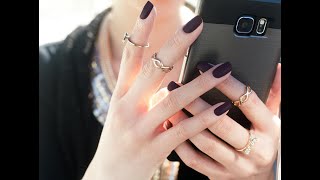 Ideas para UÑAS ELEGANTES de otoñoinvierno TENDENCIA MINIMALISTA [upl. by Zizaludba]