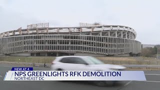 National Park Service clears RFK Stadium for demolition [upl. by Ferree853]