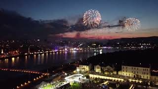 Derry Clipper fireworks 2022 [upl. by Kcirdez]