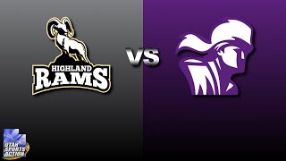 High School Boys Basketball Highland Rams vs Lehi Pioneers highlights 030411 [upl. by Hrutkay]