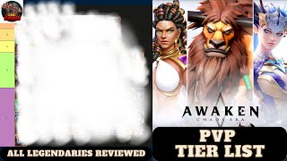 Awaken Chaos Era  Legendary Hero PVP Tier List [upl. by Zimmerman420]