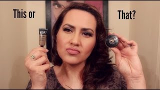 This or That Anastasia Dipbrow Pomade VS MAKE UP FOR EVER AQUA BROW [upl. by Yssis]