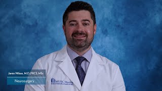 Jamie Wilson MD FRCS MSc Neurosurgery  MUSC Health [upl. by Middendorf]