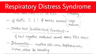 respiratory distress syndrome [upl. by Htebazie547]