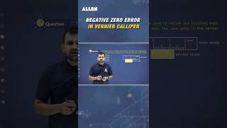 Negative Zero Error Calculation in Vernier Calliper 📏 Guide for Precision Measurements NEET2024 [upl. by Hoag]