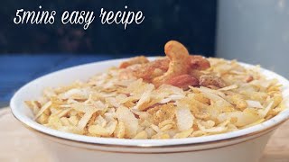 Chivda ll North Indian mixture ll Time pass recipe ll Easy recipe ll Namkeen [upl. by Rakia294]