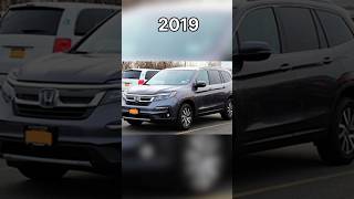 HONDA PILOT Car Models Evolution viralshorts [upl. by Naiviv]