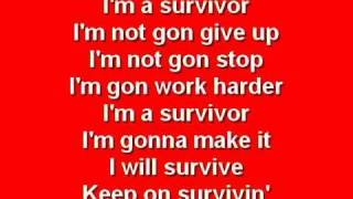 Survivor  Destinys Child with Lyrics [upl. by Letha]