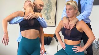 CRAZY CHEST CRACKS ASMR Full Body Chiropractic Cracking [upl. by Nekial]