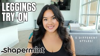 Fall Leggings Review ft Shapermint Try On Haul Video [upl. by Aisatsan]