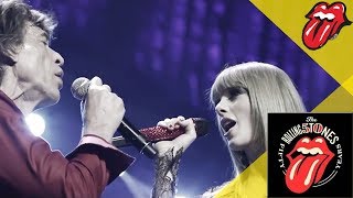 The Rolling Stones amp Taylor Swift  As Tears Go By  Live in Chicago [upl. by Yecaj]