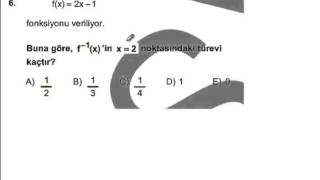 ÖABT 2013 ilköğretim matematik soru çözümleri 1 bölüm [upl. by Nnahs]