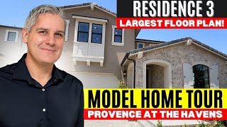 Step Inside a Massive Home in Provence at the Havens  Bonsall CA [upl. by Akcebar]