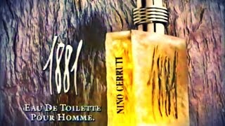 1993 Perfume Para Hombre 1881 de Nino Cerruti  Publicidad España Spain Anuncio Comercial Ad [upl. by Ile]