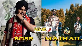 Majhail X Boss  Sidhu Moosewala ft Ap Dhillon Official Video  ProdBy Ryder41 [upl. by Elleunamme]