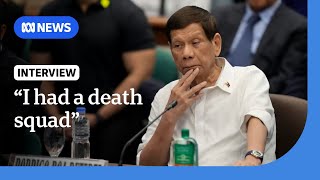 Rodrigo Duterte tells Philippines Senate he kept a death squad as mayor  The World [upl. by Aralc372]