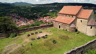 Cisnadioara Biserica fortificată DJI MINI2 2022 [upl. by Helbonnah]