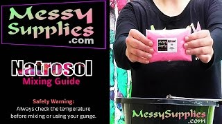 Messy Supplies Mixing Guide Natrosol Gunge • How to Make Gunge Slime amp Messy FX [upl. by Odnama373]