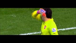 David Ospina Arsenal v Everton 01032015 [upl. by Brine]