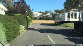 A drive through waterside holiday park in Weymouth [upl. by Aicnatsnoc]