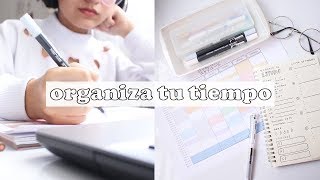 ORGANIZA Y GESTIONA TU TIEMPO CON HORARIOS  metodos tips y plantillas  sofiapricot [upl. by Rasla]