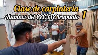 NUEVOS alumnos carpintería para principiantes [upl. by Enyamrahc]